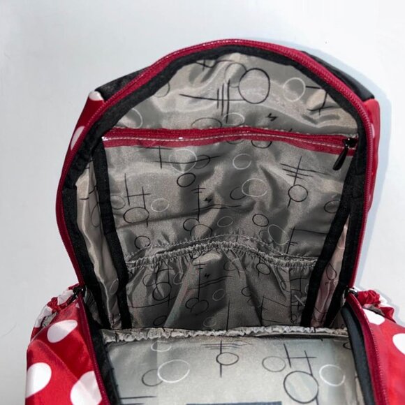 Lug Hopper Backpack Crimson Large Dot Disney Minnie Mouse Polka Dots main image 8